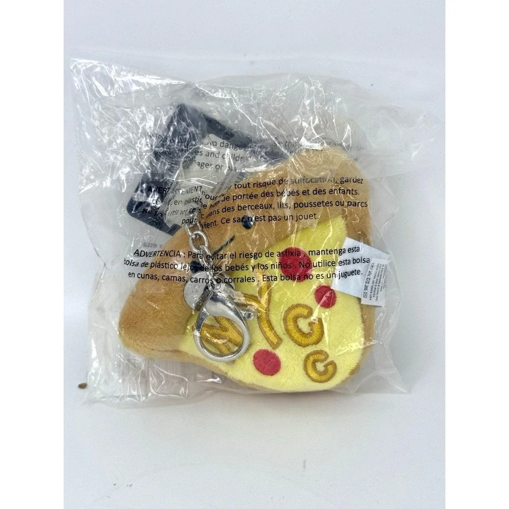 NYCC 2024 Squishable Pizza Slice Plush Keychain Limited Edition of 1200 NWT‎